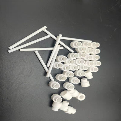 Corrosión anti del tubo de cerámica del alúmina de la alta precisión